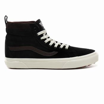 Panske Zimne Topanky Vans Sk8-Hi MTE Čierne/Čokoláda VA87TBUSZ